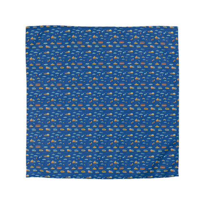 Back & Forth Boulevard Microfiber Duvet Cover