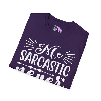Me Sarcastic Never Adult T-shirt