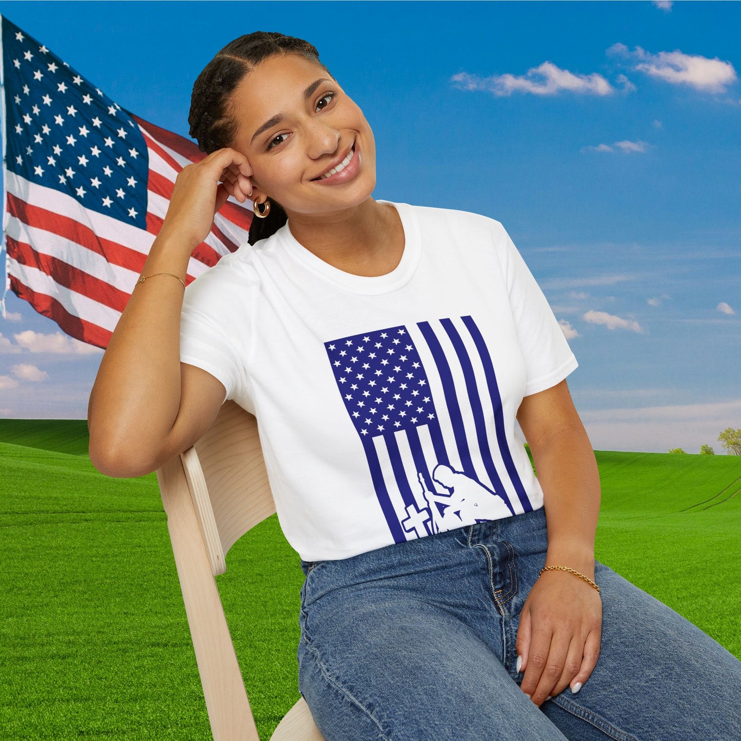 Honor The Sacrifice Adult T-Shirt