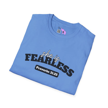 She Is Fearless Proverbs T-shirt