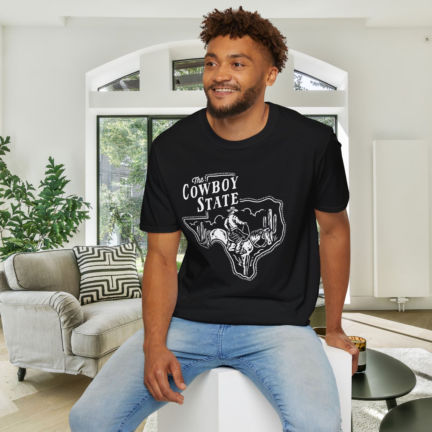Texas The Cowboy State Adult T-shirt