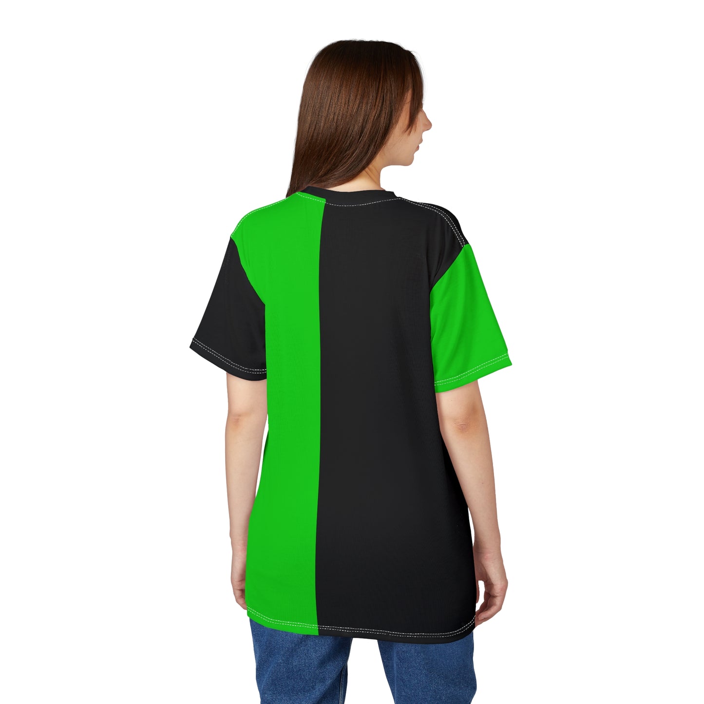 Creepy Stitch Tee – Green & Black