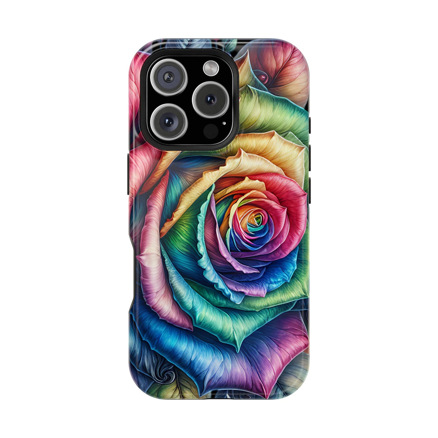 Colorful Rose MagSafe® Compatible Tough Case for iPhone
