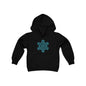 Large Snowflake Youth Hoodie