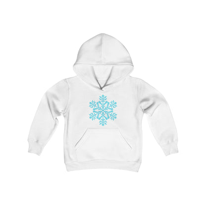 Large Snowflake Youth Hoodie