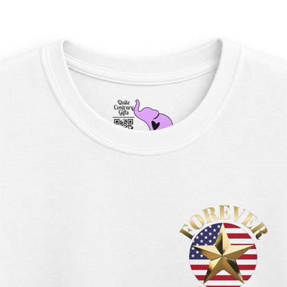 Gold Star Brother Forever Proud Youth Softstyle Tee
