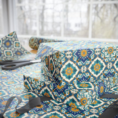 Mediterranean Lace Wrapping Paper