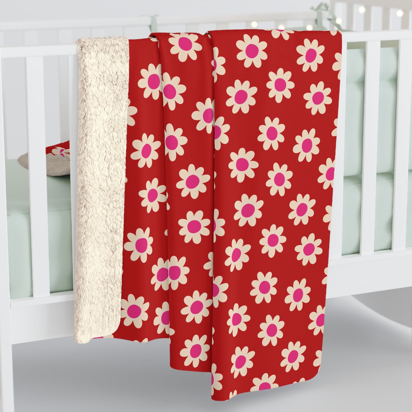 Cupid’s Garden Fleece Blanket