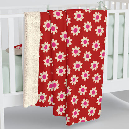 Cupid’s Garden Fleece Blanket