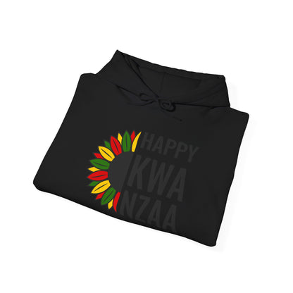 Happy Kwanzaa Sunflower Adult Heavy Blend™ Hooded Sweatshirt