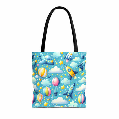 Up Up & Away Canvas Tote Bag