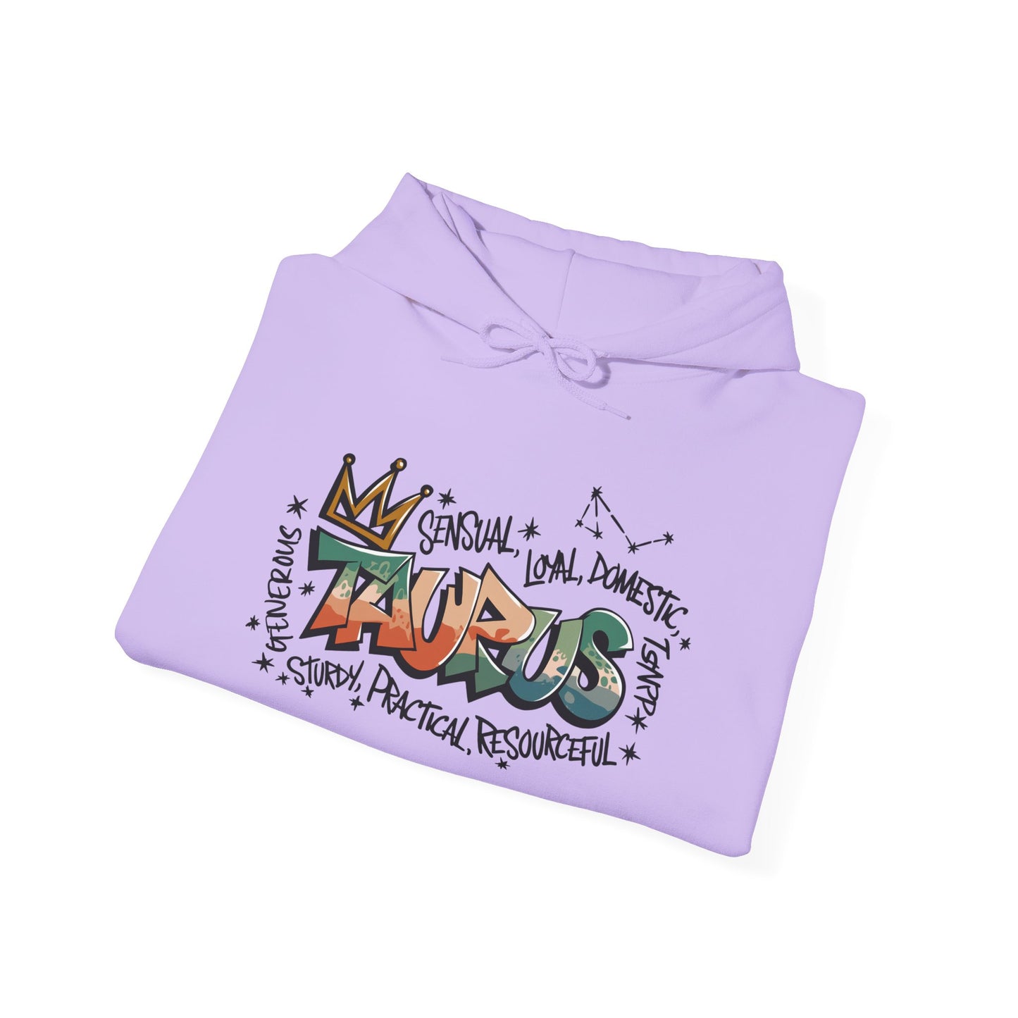 Taurus Street Art Heavy Blend™ Hooded Sweatshirt