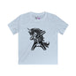 Dabbing Unicorn Skeleton Youth Softstyle Tee