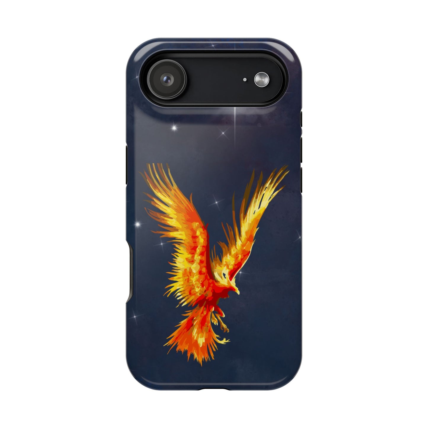Phoenix Over Nebula MagSafe® Compatible Tough Case for iPhone