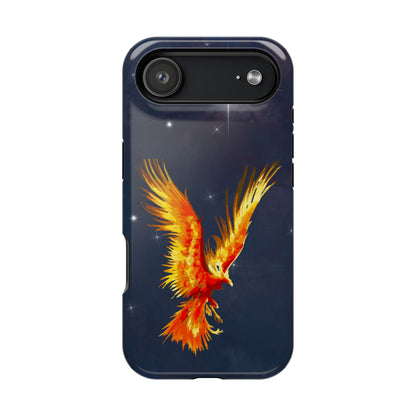 Phoenix Over Nebula MagSafe® Compatible Tough Case for iPhone