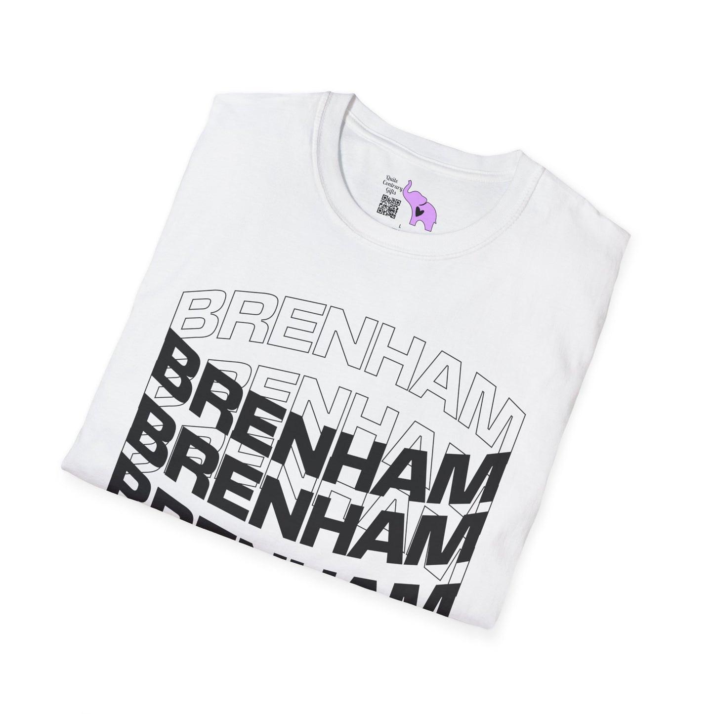 Brenham (Triple Arched) Texas Adult Unisex Tshirt