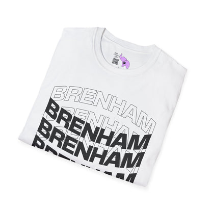 Brenham (Triple Arched) Texas Adult Unisex Tshirt