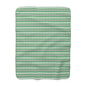Moss Cairn Stripes Fleece Blanket