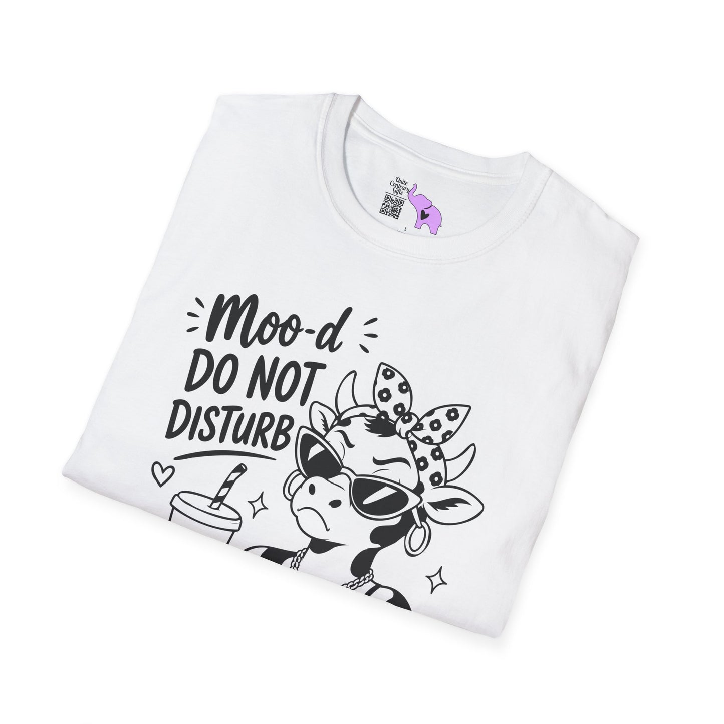 Moo-d: Do Not Disturb Given Adult T-shirt