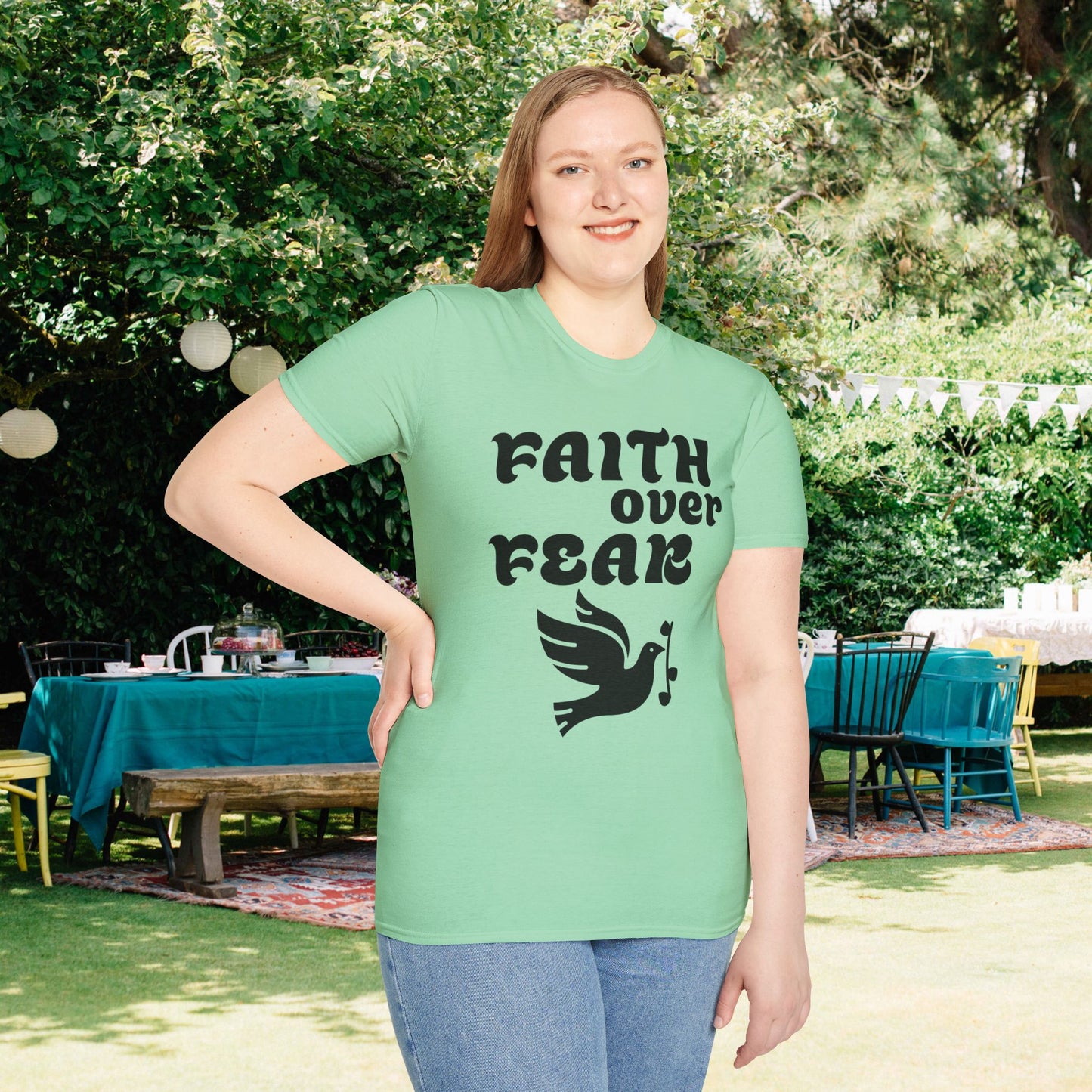 Faith over Fear Adult T-shirt