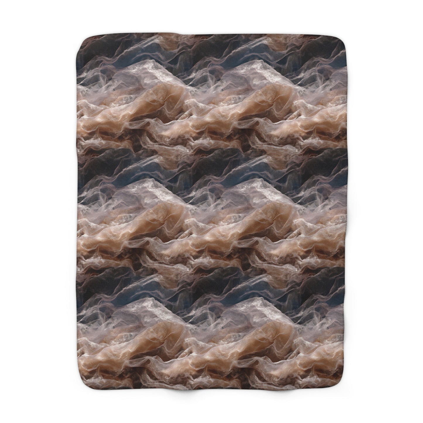 Dawnveil Sheer & Lace Fleece Blanket