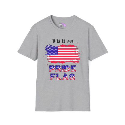 This is My Pride Flag American Flag T-shirt