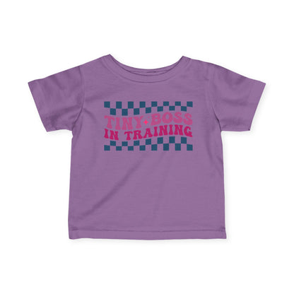 Tiny Boss In Training Infant Soft T-Shirt