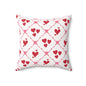 Cupid’s Lattice Throw Pillow