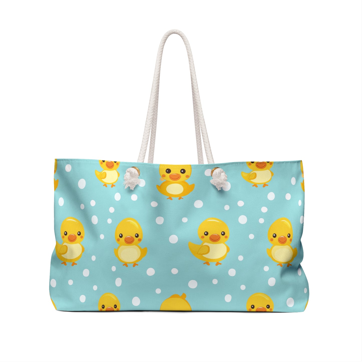 Ducky Dot Parade Weekender Bag