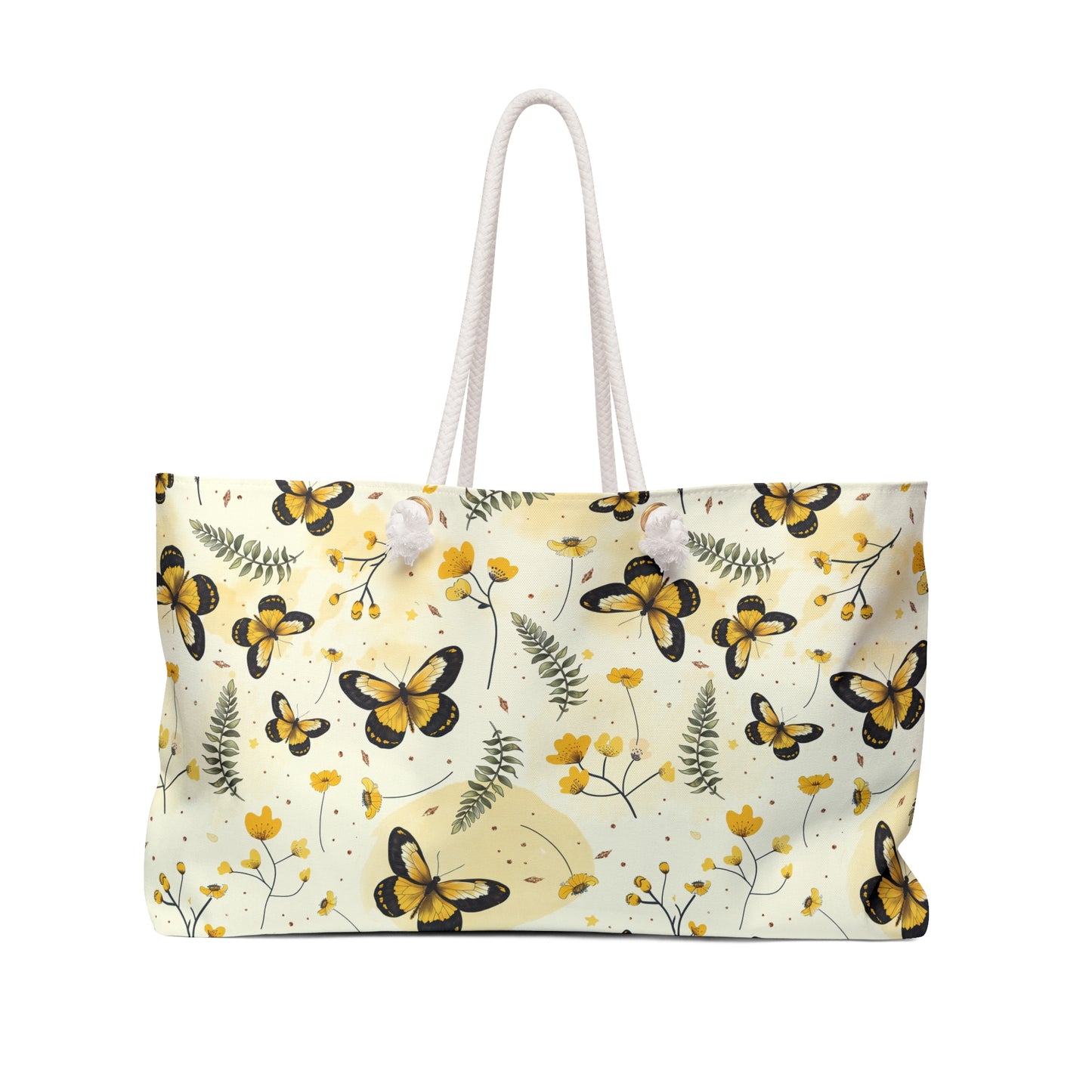 Sunlit Butterfly Bloom Weekender Bag