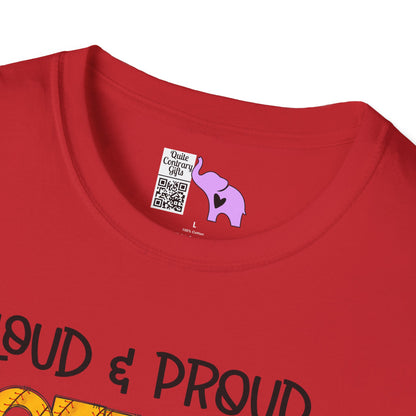 Loud & Proud Softball Sister Adult T-shirt