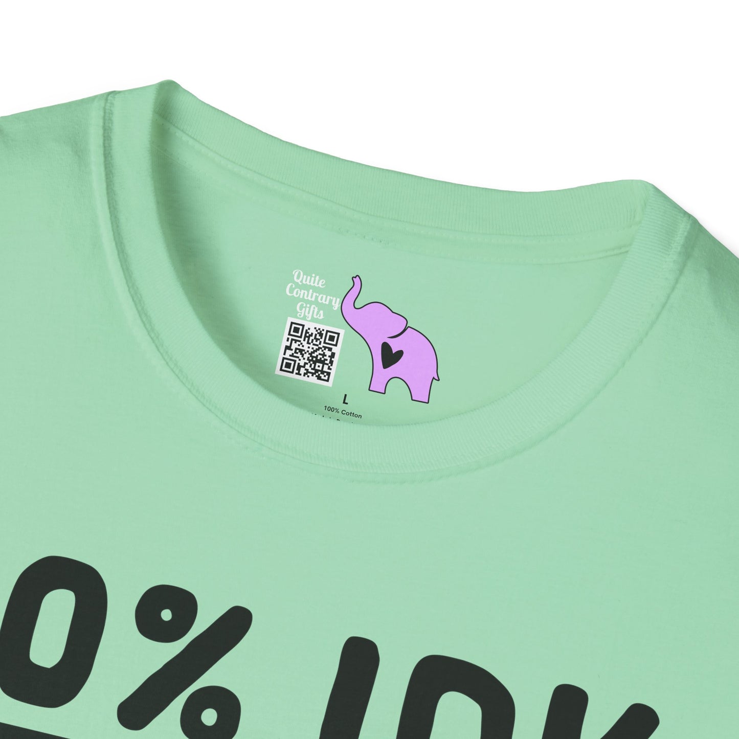 50% IDK 50% IDC Adult T-shirt