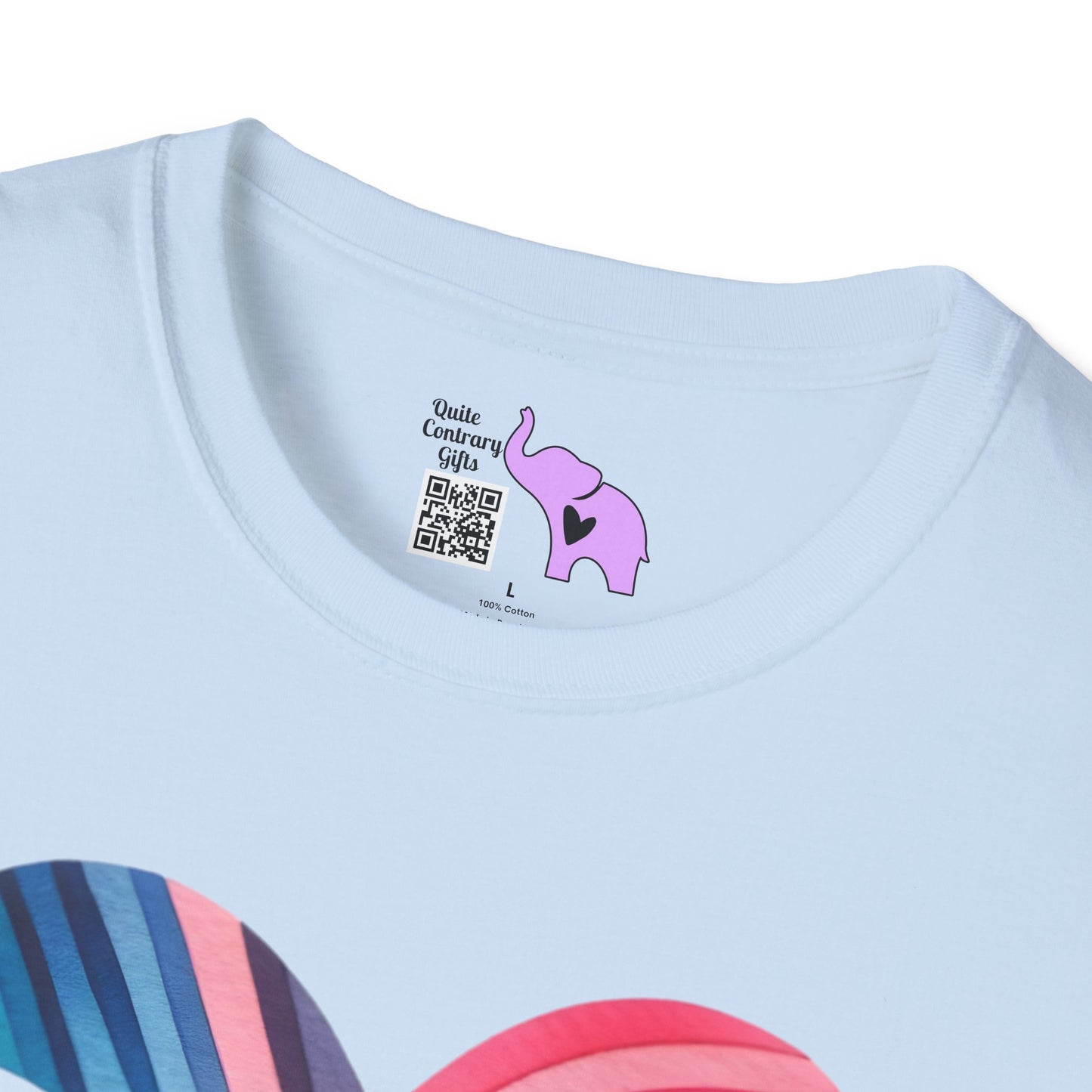 Painted with Love Adult T-shirt