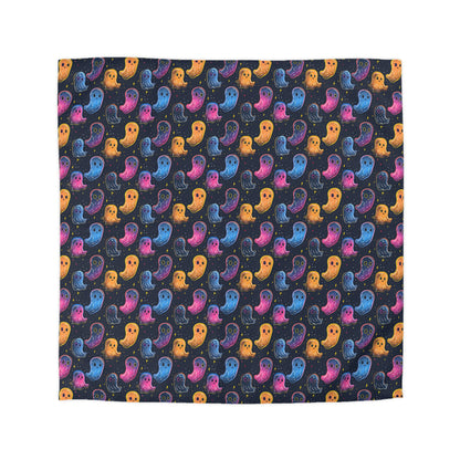 Neon Haunters Microfiber Duvet Cover