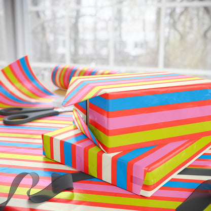 Colorful Trails Wrapping Paper