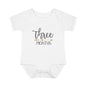 Golden Arrow Milestone Baby Bodysuit-Three Months