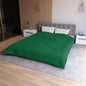 Clover Bloom Burst Microfiber Duvet Cover