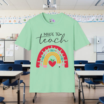 Made to Teach Rainbow T-shirt