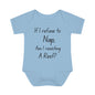 If I Refuse To Nap Am I Resisting A Rest? Infant Baby Rib Bodysuit