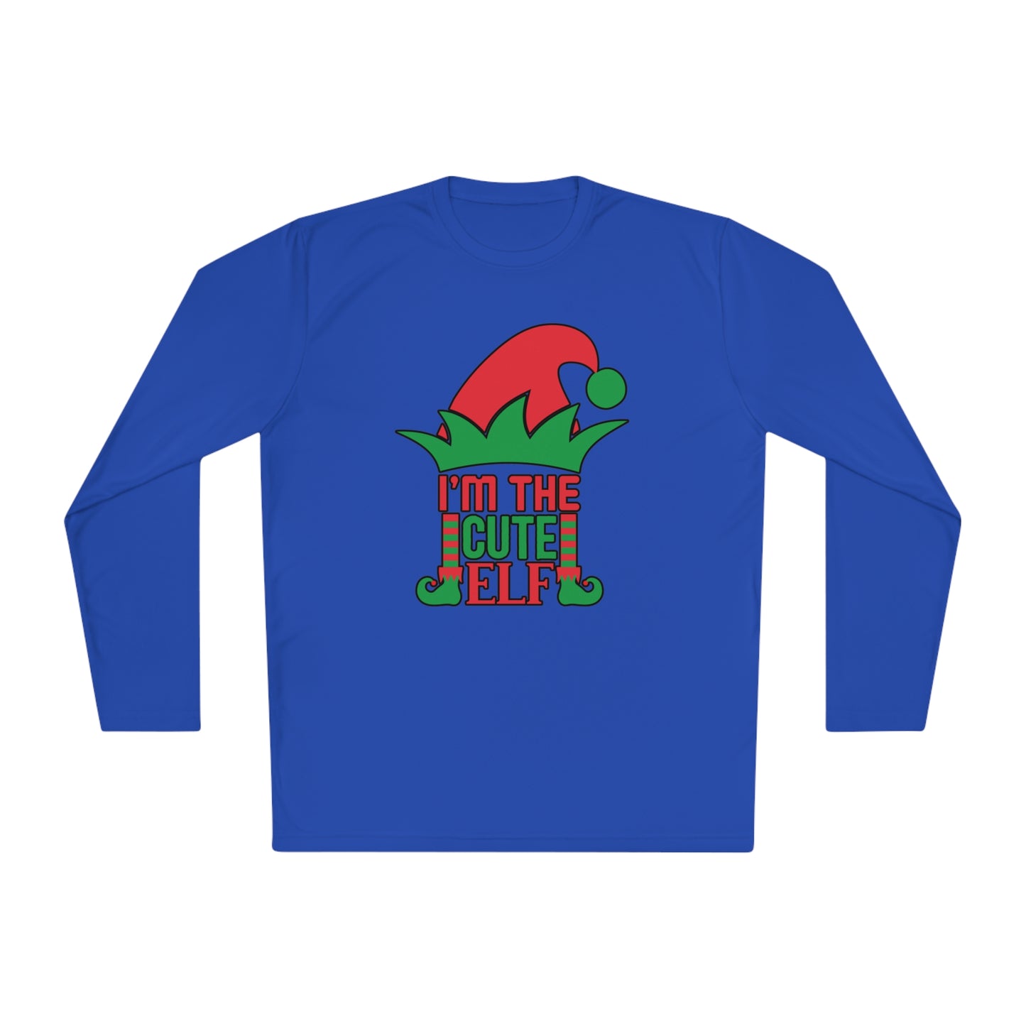 I'm The Cute Elf Adult Long Sleeve Tee