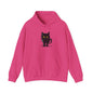 Black Kitten Heavy Blend™ Hooded Sweatshirt