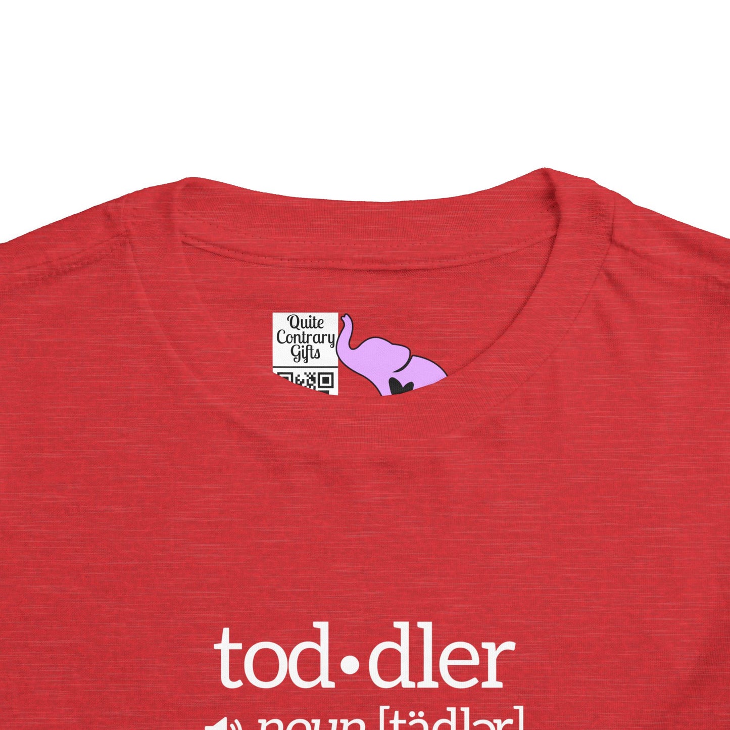 Funny Toddler Definition Toddler Tee