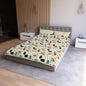 Whiskered Wonders Microfiber Duvet Cover