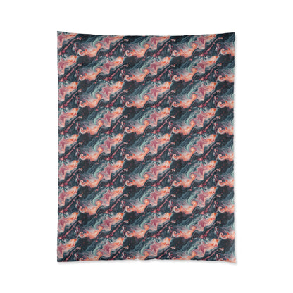 Pink Venom Marble Comforter