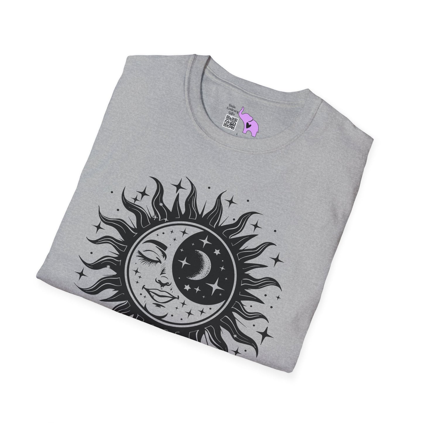 Celestial Sun/Moon Adult T-shirt