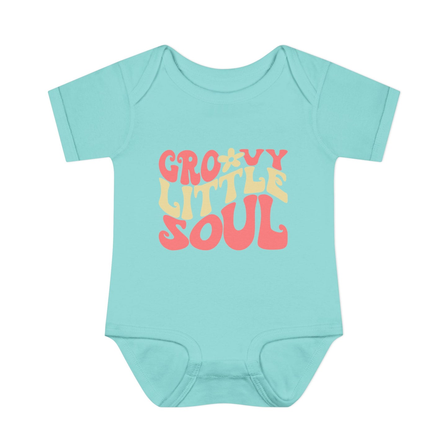 Groovy Little Soul Infant Baby Rib Bodysuit