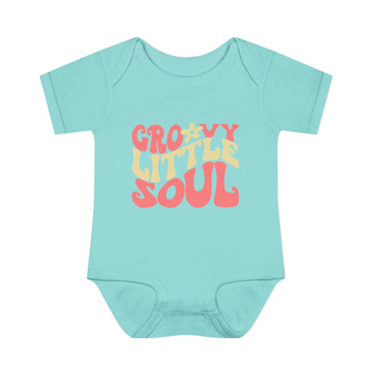 Groovy Little Soul Infant Baby Rib Bodysuit