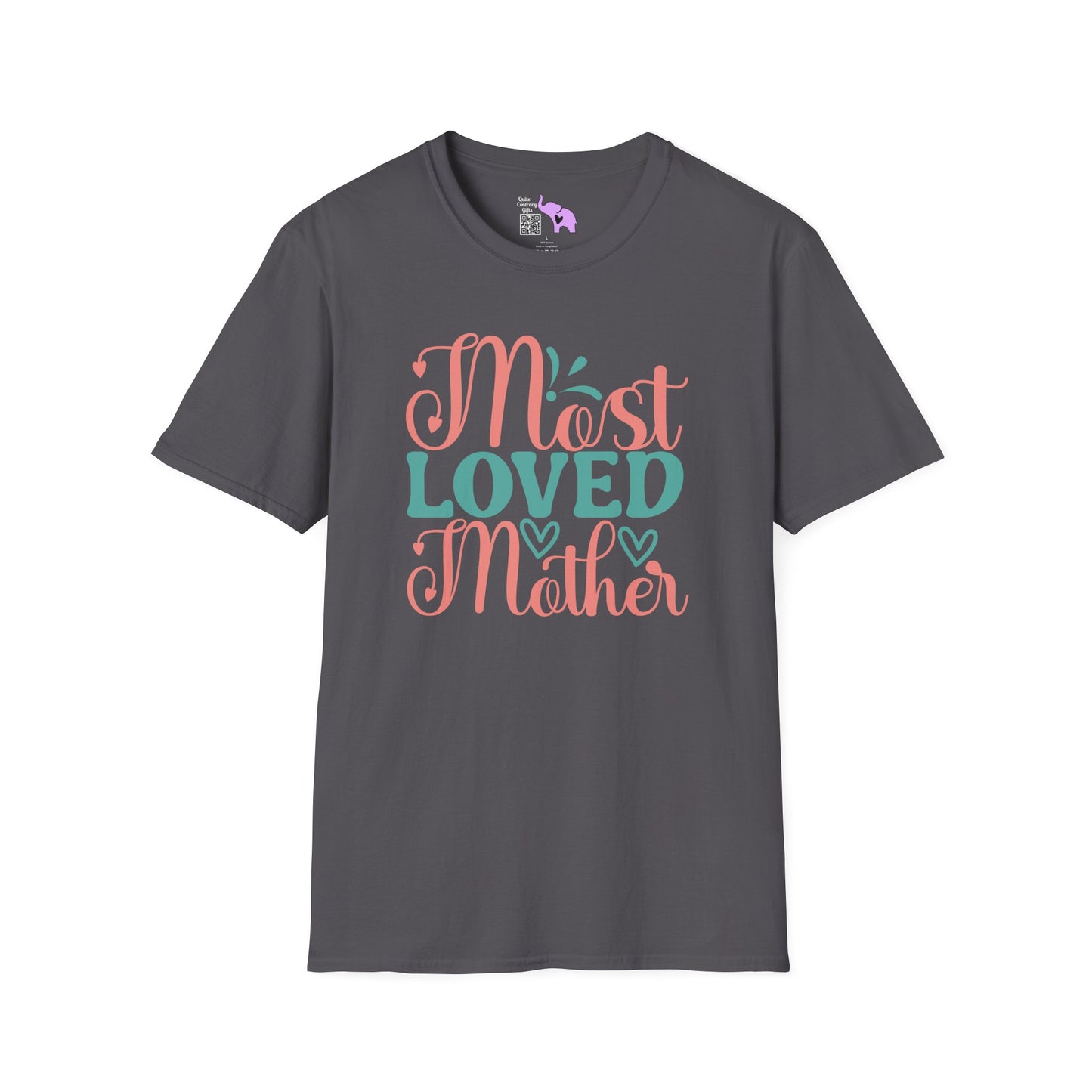 Most Loved Mother Adult T-shirt