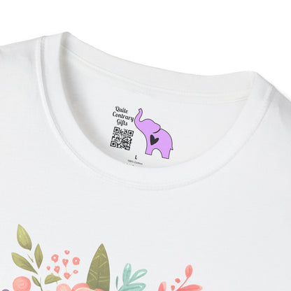 Booktrovert (Floral) Adult T-shirt