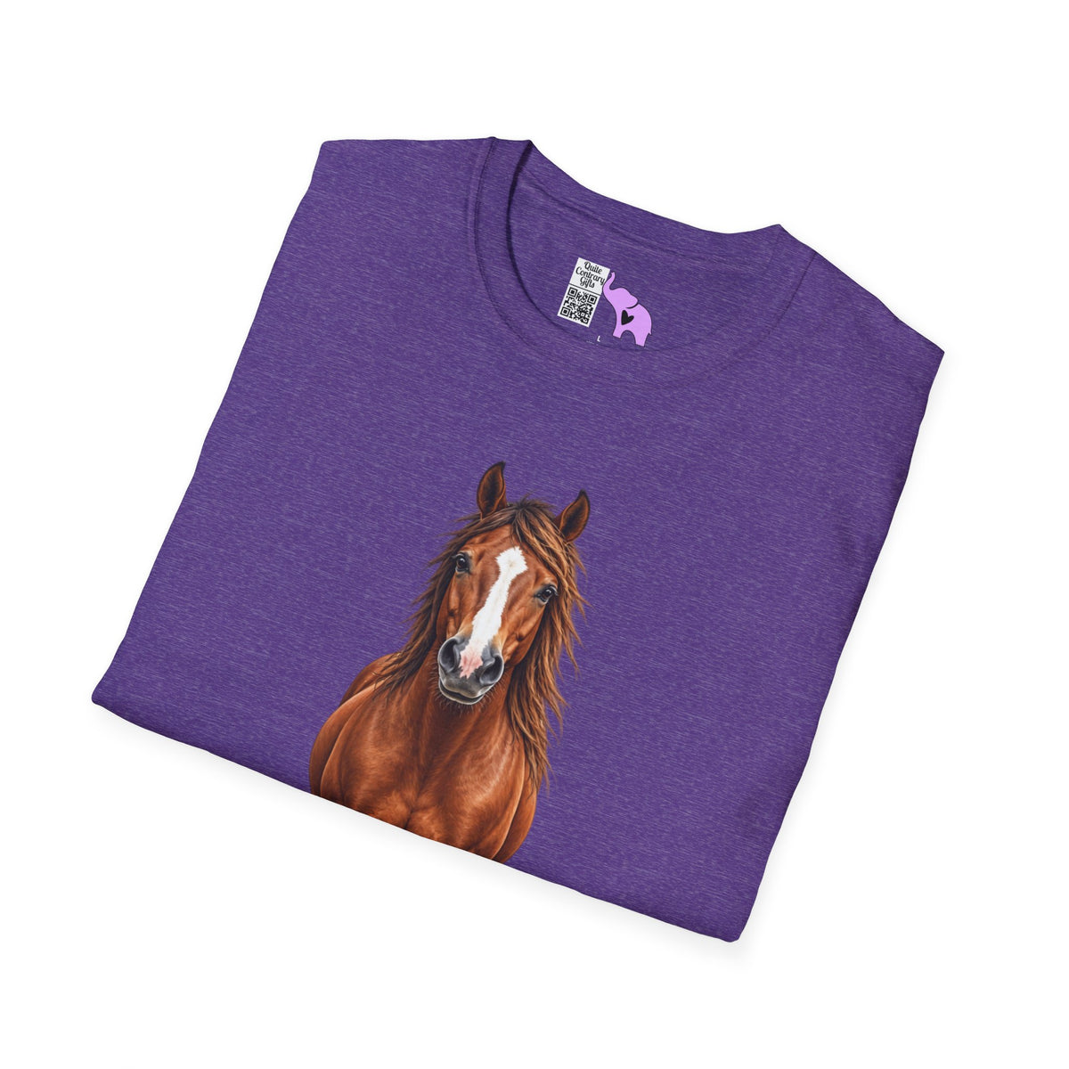 ""Front to Back Horse Lover Adult T-shirt
